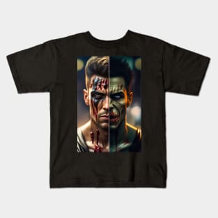 Zombie Two Face Kids T-Shirt